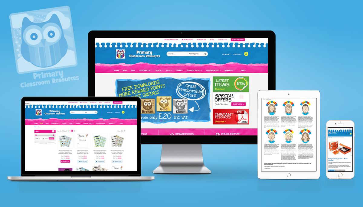 Featured image for “Our Work for Primary Classroom Resources Swindon”