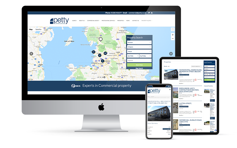 Featured image for “Petty Commercial Custom Website Development”