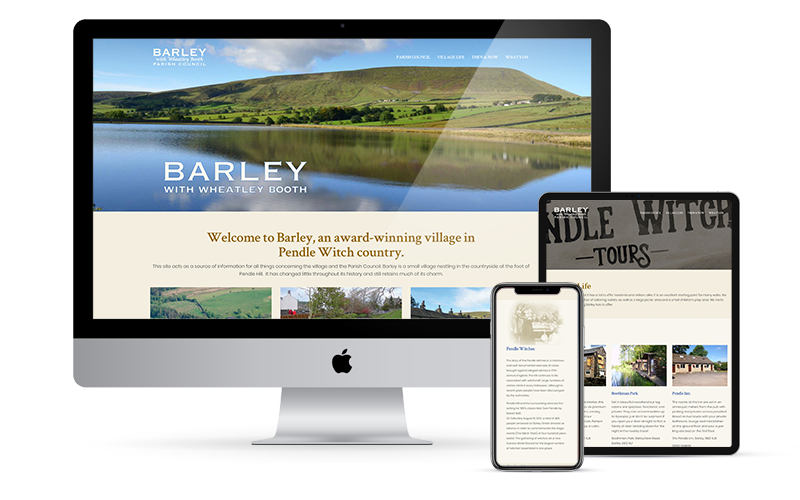 Featured image for “Barley Parish Council Website Design”