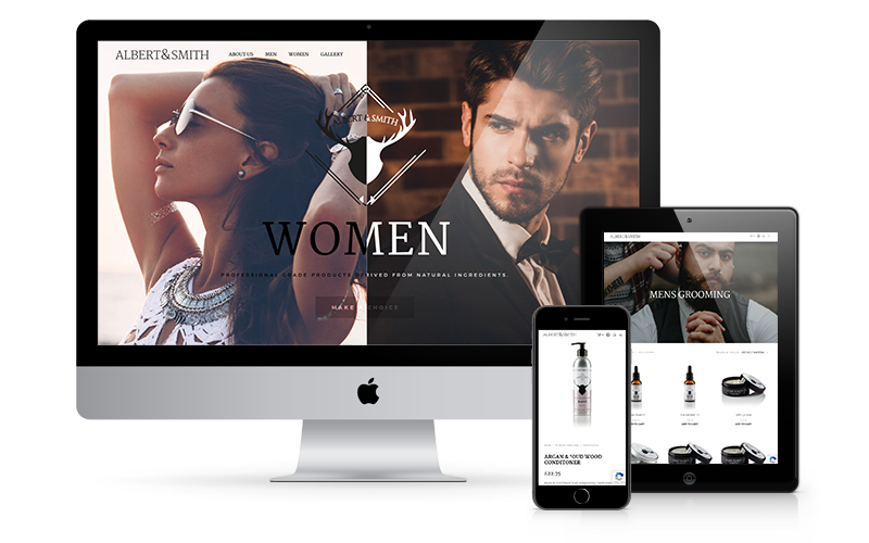 Featured image for “Albert & Smith eCommerce Website Design Barrowford”