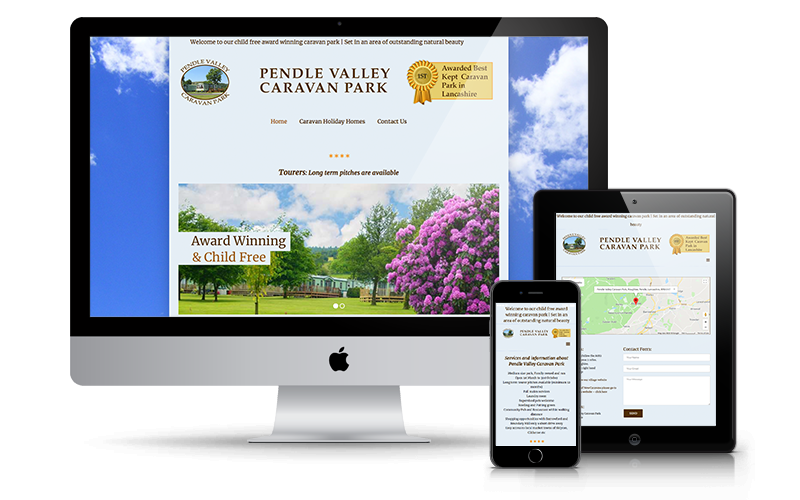 Featured image for “Pendle Valley Caravan Park Roughlee Website Structure Update”