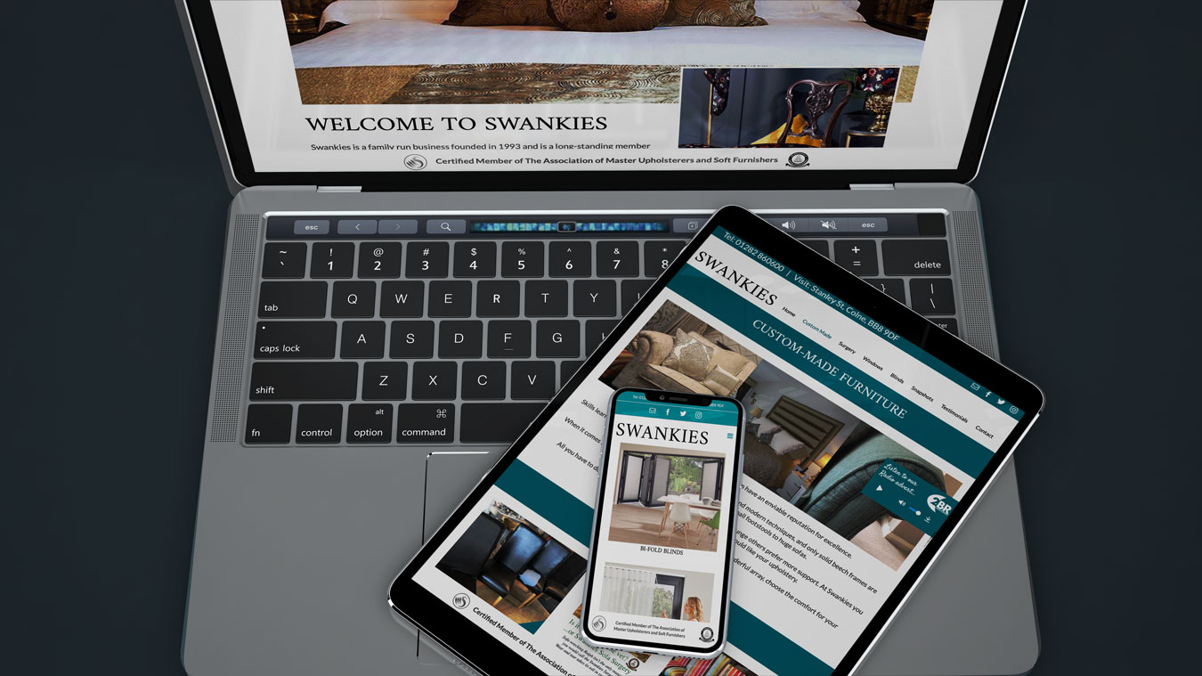 Featured image for “Swankies of Colne Website Design”