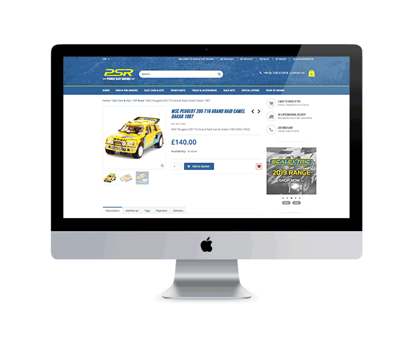 eCommerce web design