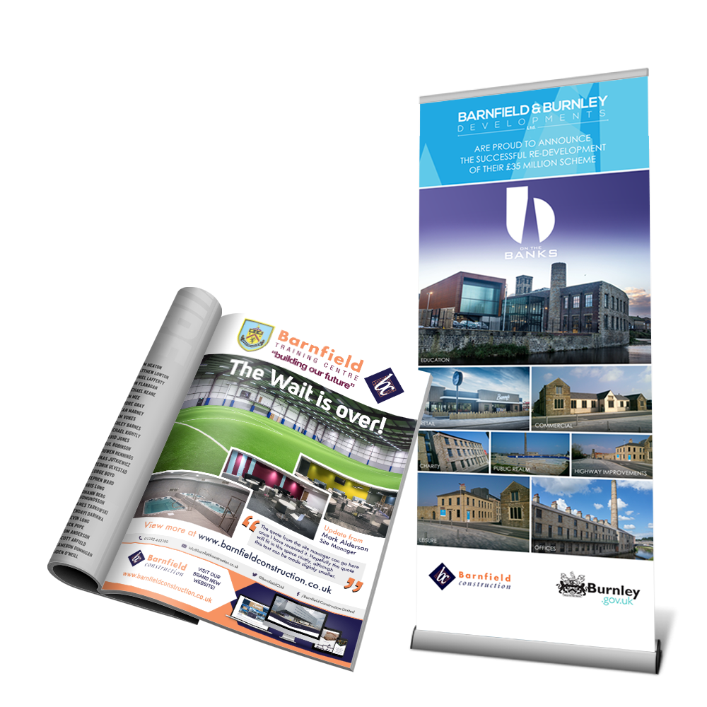 Barnfield Construction Graphic Design by CMS Live CMS Live Web Specialists