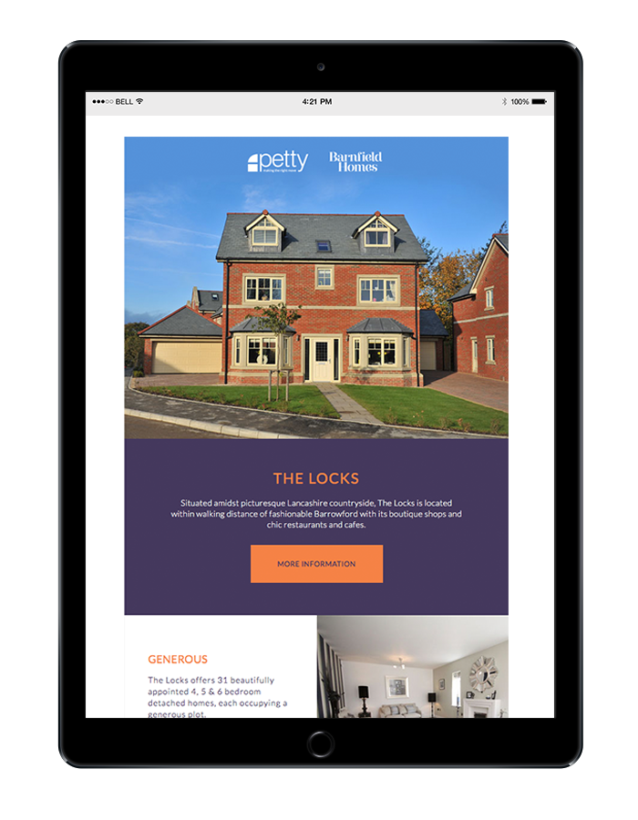 Barnfield Homes Video marketing Lancashire by CMS Live Web Specialists