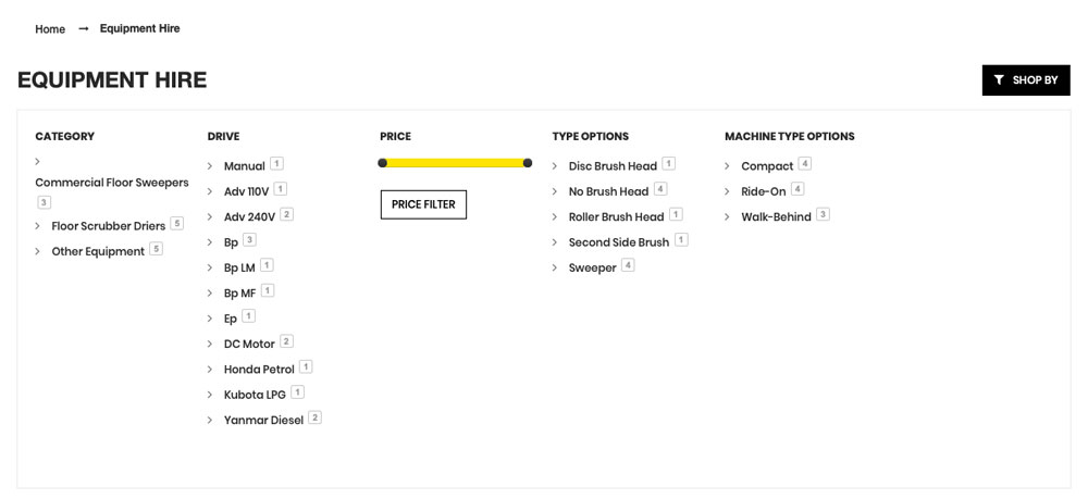 Karcher Centre Leeds eCommerce Website Development Leeds with CMS Live Web Specialists