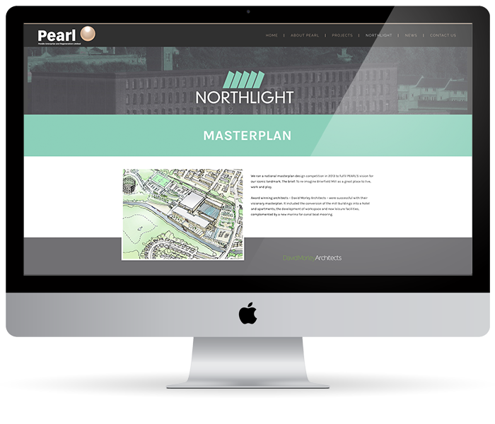 PEARL Pendle Website Design by CMS Live Web Specialists