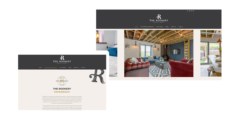 The Rookery Roughlee Web Design by CMS Live Web Specialists