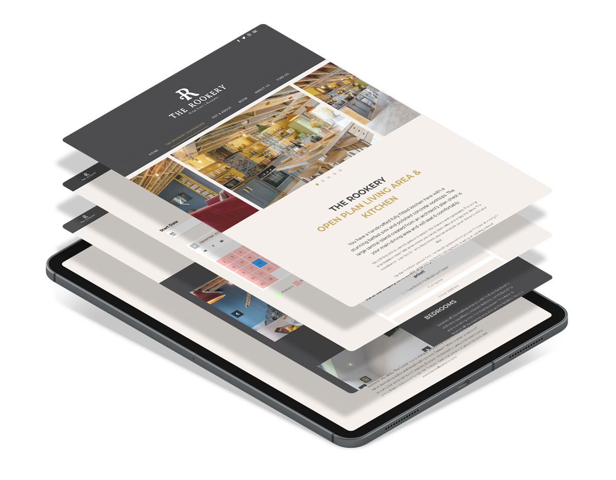 The Rookery Roughlee Web Design by CMS Live Web Specialists