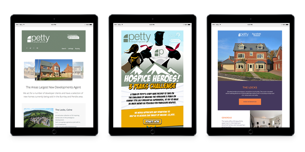 Petty Residential Custom Website Development Burnley