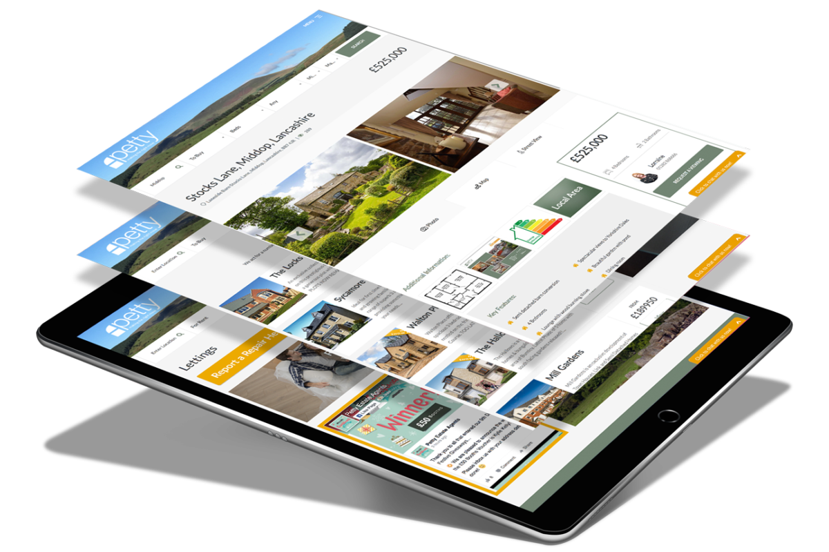 Petty Residential Custom Website Development Burnley