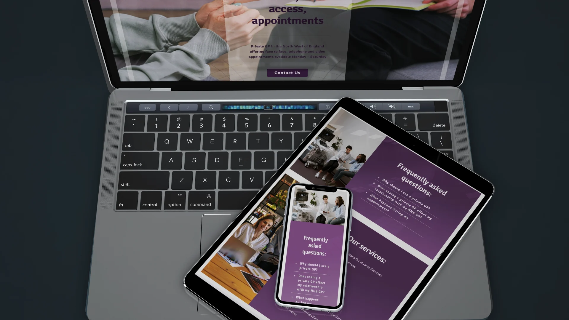 Featured image for “Hilton House Medical Website Design Bury”