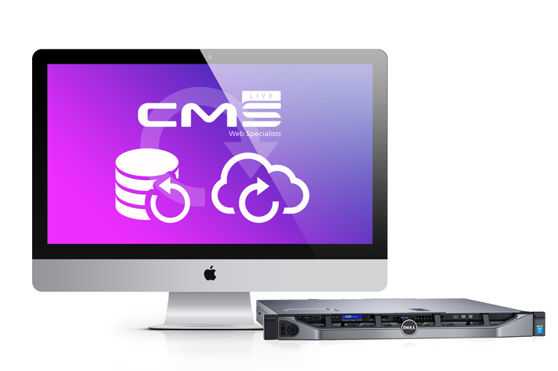 Website Backup and Restore with CMS Live Web Specialists