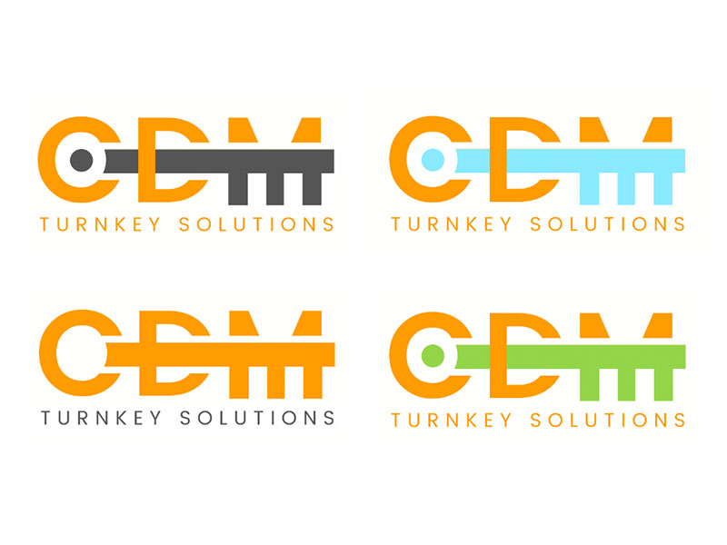 CDM Turnkey Logo Design by CMS Live Web Specialists