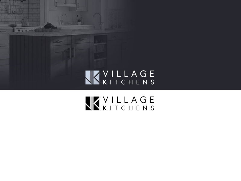 Village Kitchens Logo Design Burnley with CMS Live Web Specialists