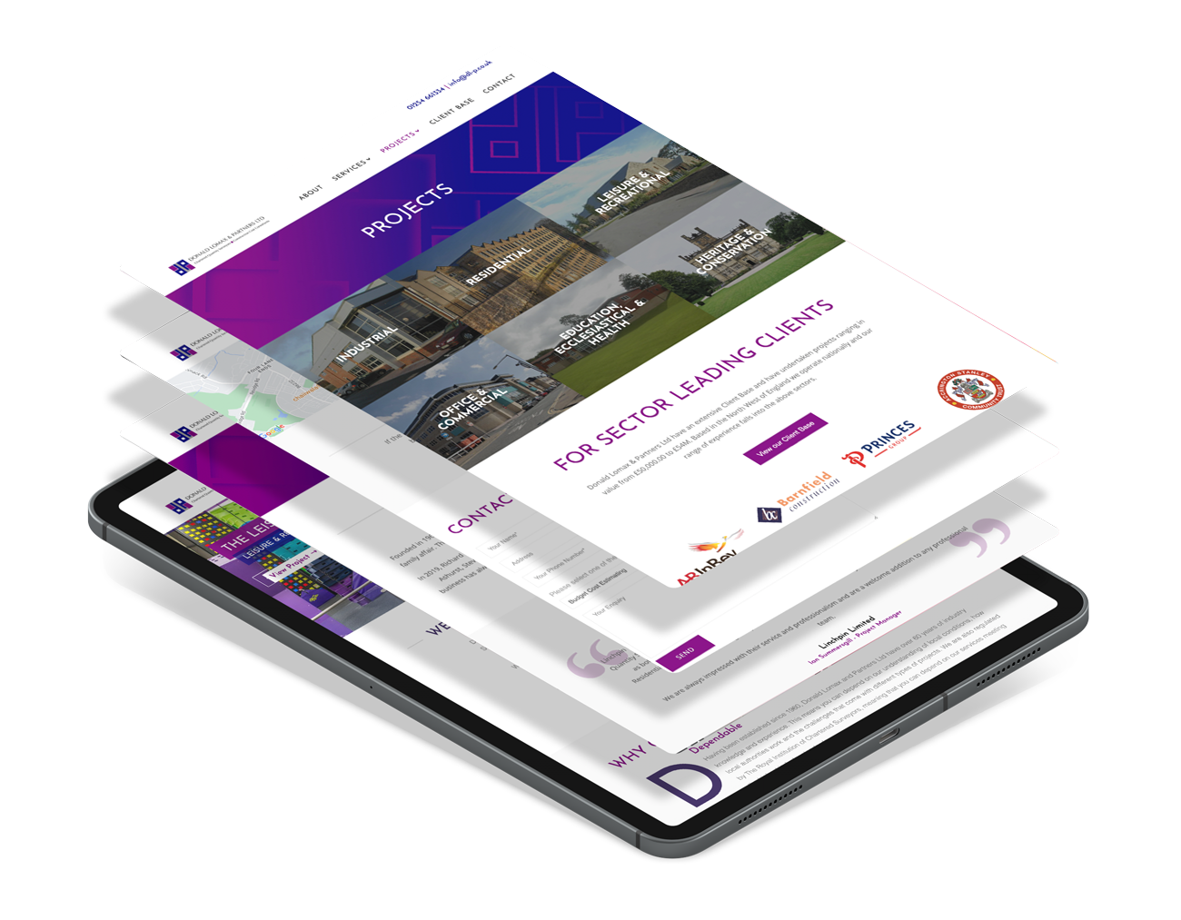 The Rookery Roughlee Web Design by CMS Live Web Specialists