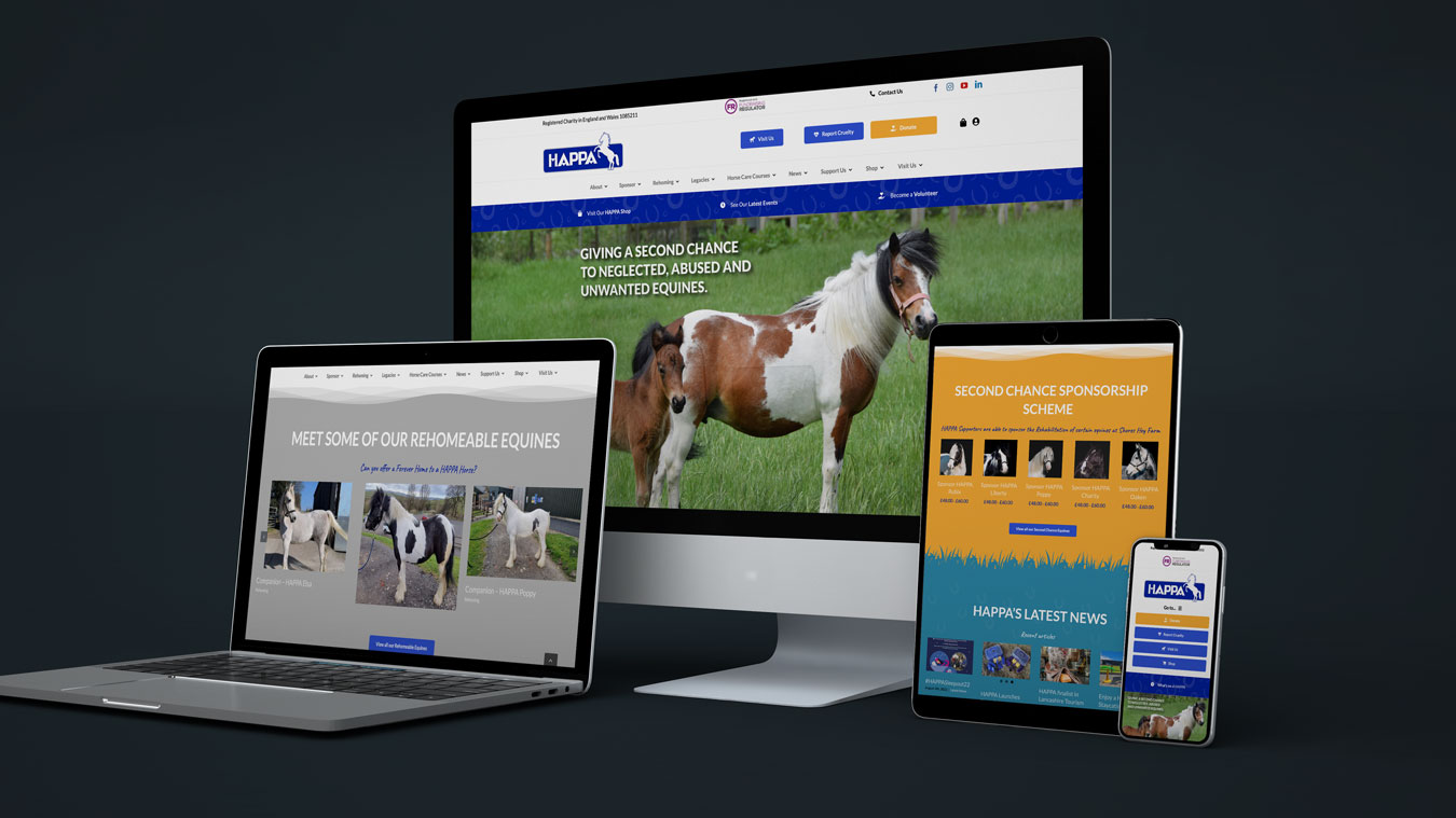Featured image for “HAPPA Burnley Website Design”