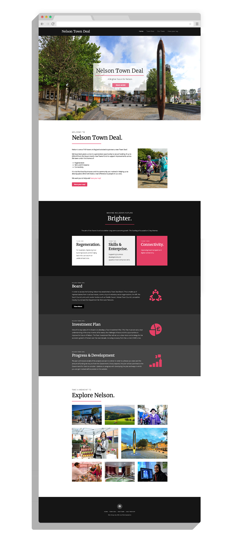 The Rookery Roughlee Web Design by CMS Live Web Specialists