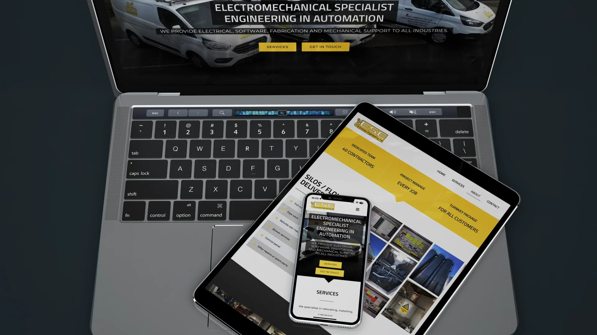 Featured image for “ESE Conways Burnley Website Design”