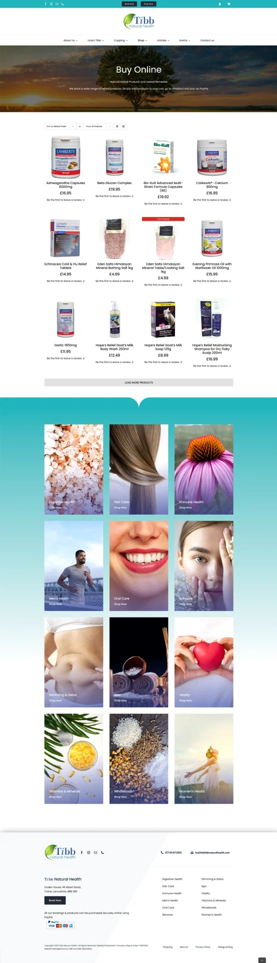 Tibb Natural Health After Project Rescue