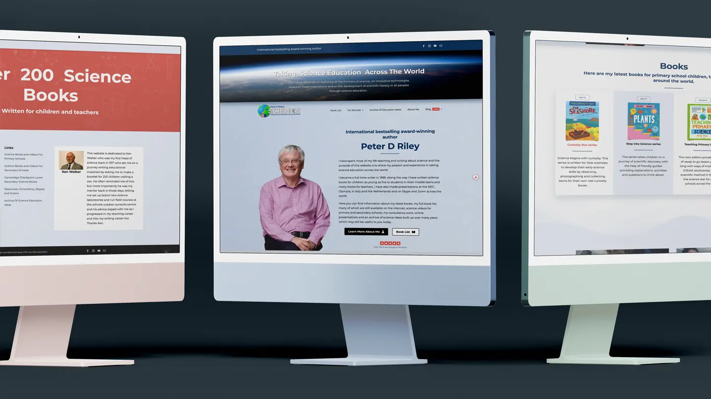 Featured image for “WordPress Web Design Lancashire for Peter D Riley”