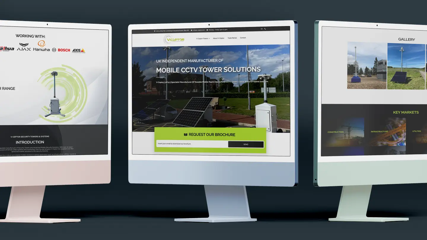 Featured image for “Website Redesign for V-Ceptor Ltd”