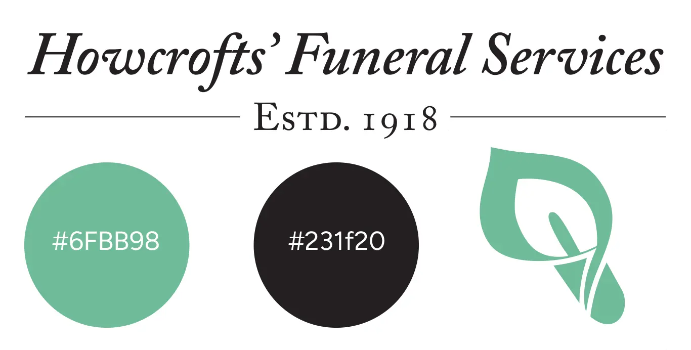 Howcrofts Funeral Services Skipton Branding